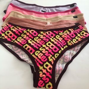 XL 5 VS PINK BIKINI CHEEKSTER PANTIES